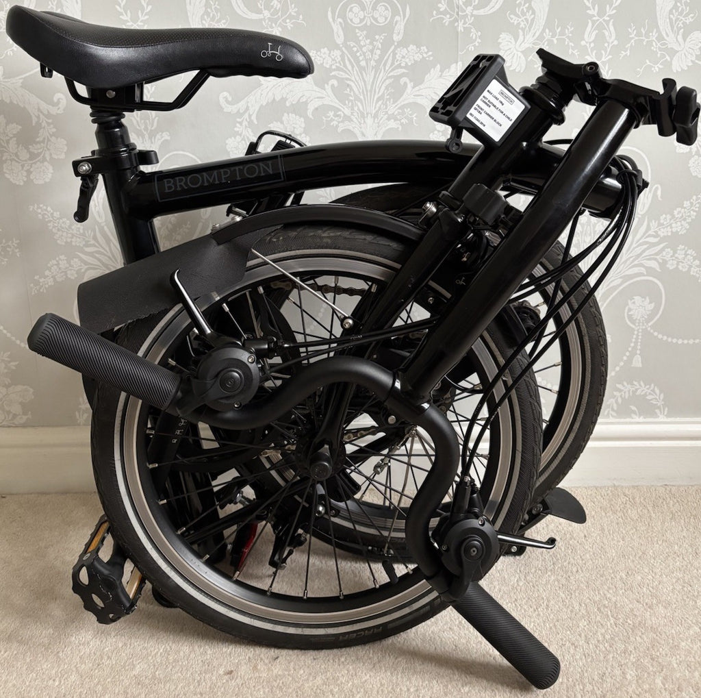 2022 Brompton C Line 6 Speed Black Edition Folding bicycle - Test Ridden Only