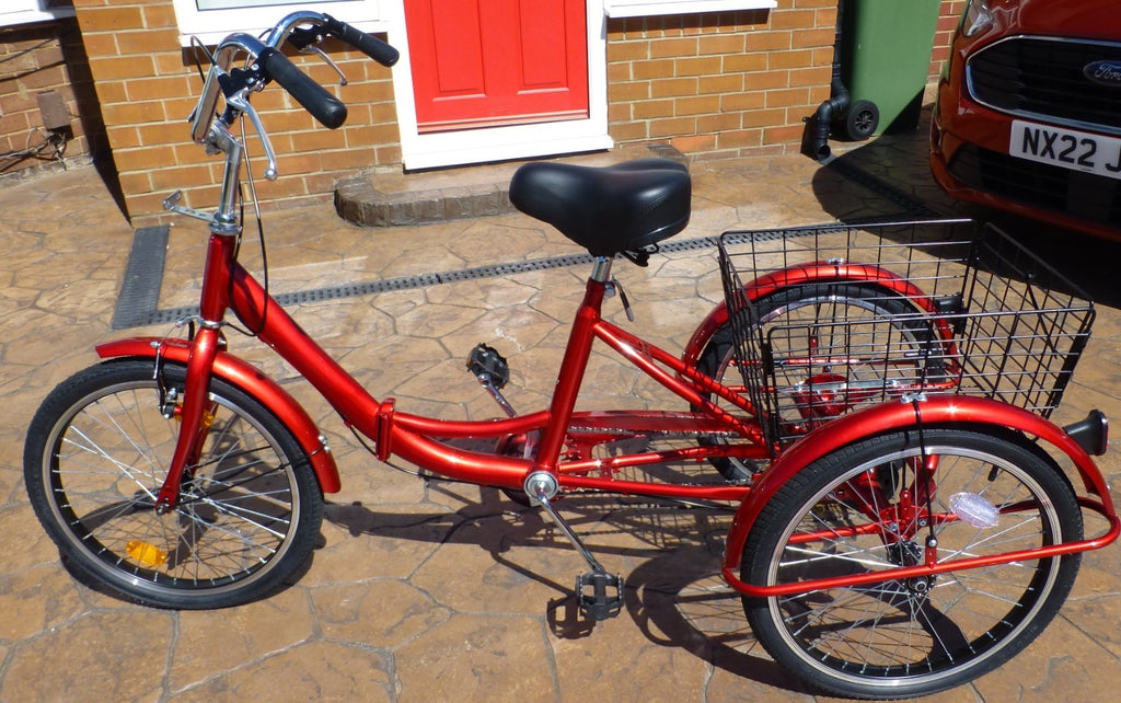 20" FOLDABLE ADULT TRICYCLE