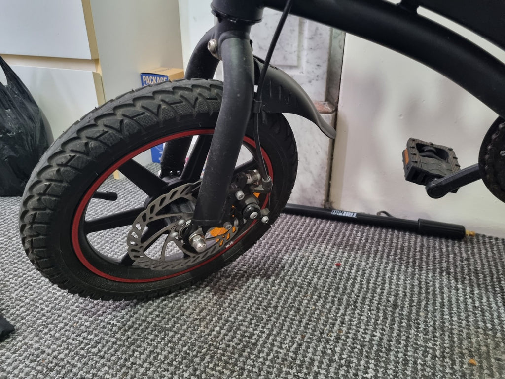 Used Folding bike Dyu black