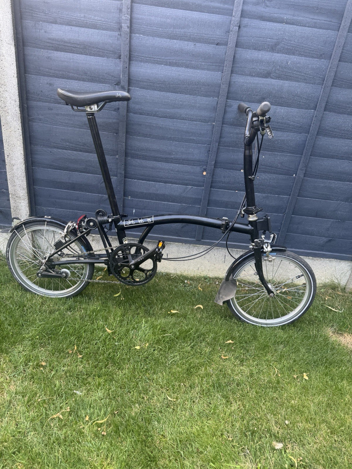 Brompton M3L Folding Bike, Black