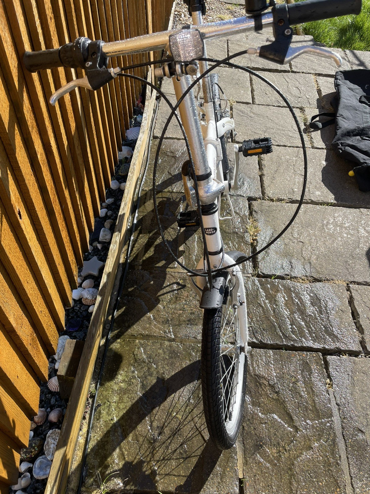 Two Land Rover City Lite Folding Bike 6 Speed Bicycle Fully Ridable With Cases