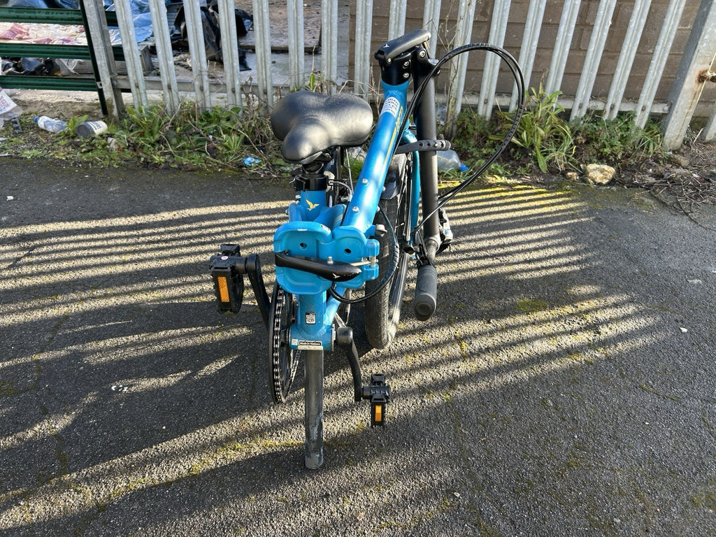 Tern Link C8 Folding Bike 8-Speed, Blue
