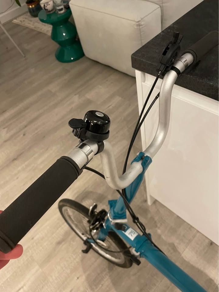 Brompton B75 16" Folding Bike - Blue - Second hand, low mileage