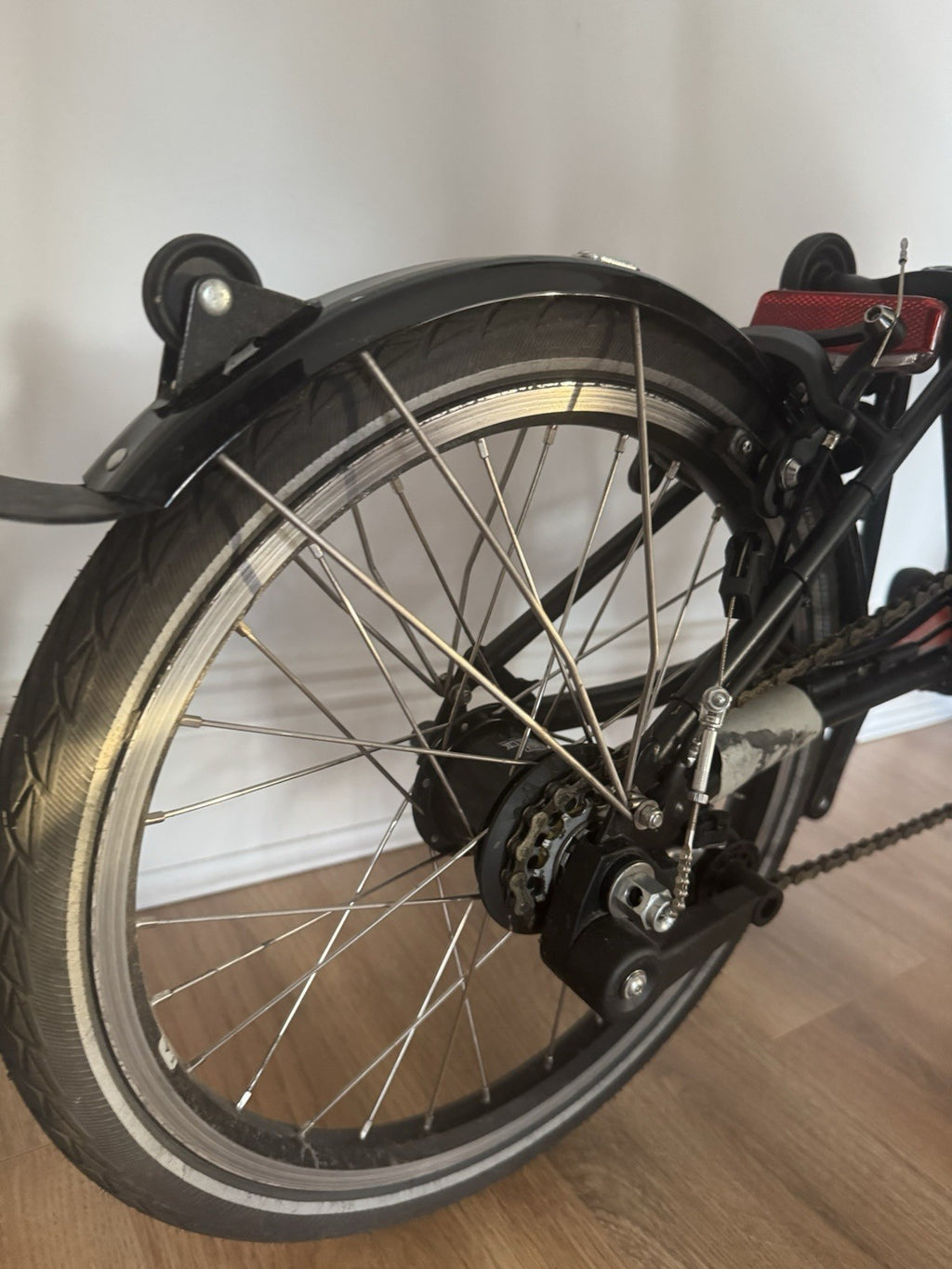 Brompton C Line Explore Electric Fire Coral 6-Speed