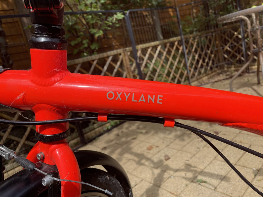 Folding Oxylane 500,  Bicycle - Orange