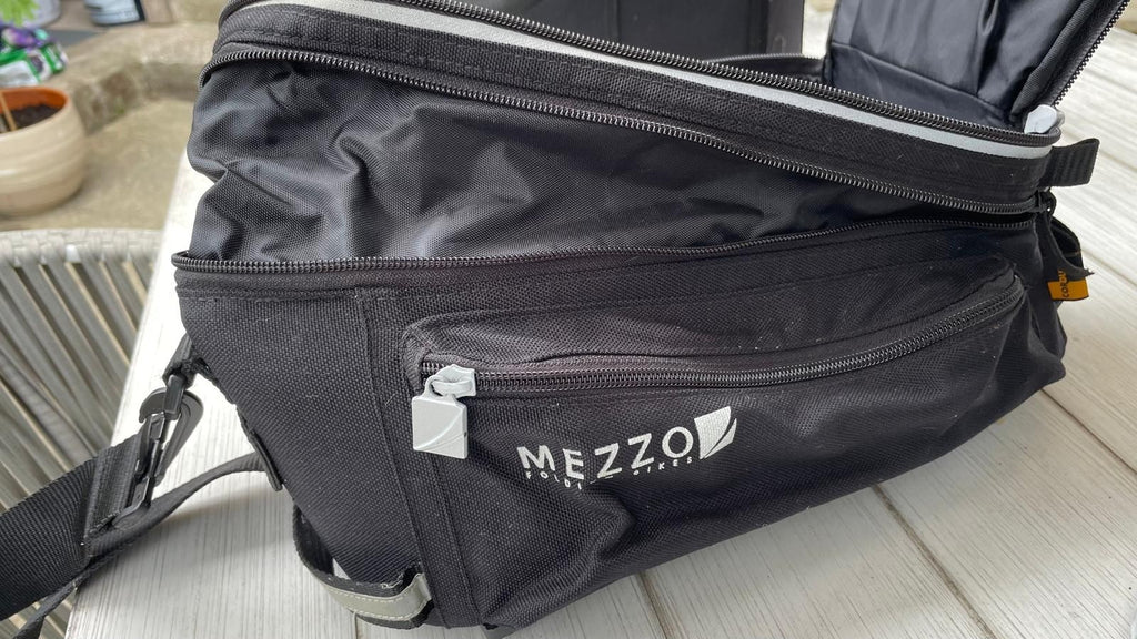 Set of 2 Mezzo folding bike bags and stuff sack - for Mezzo D9