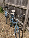 Raleigh Hercules Compact Folding Bike Vintage Stowaway Shopper, Fold-Up, Retro