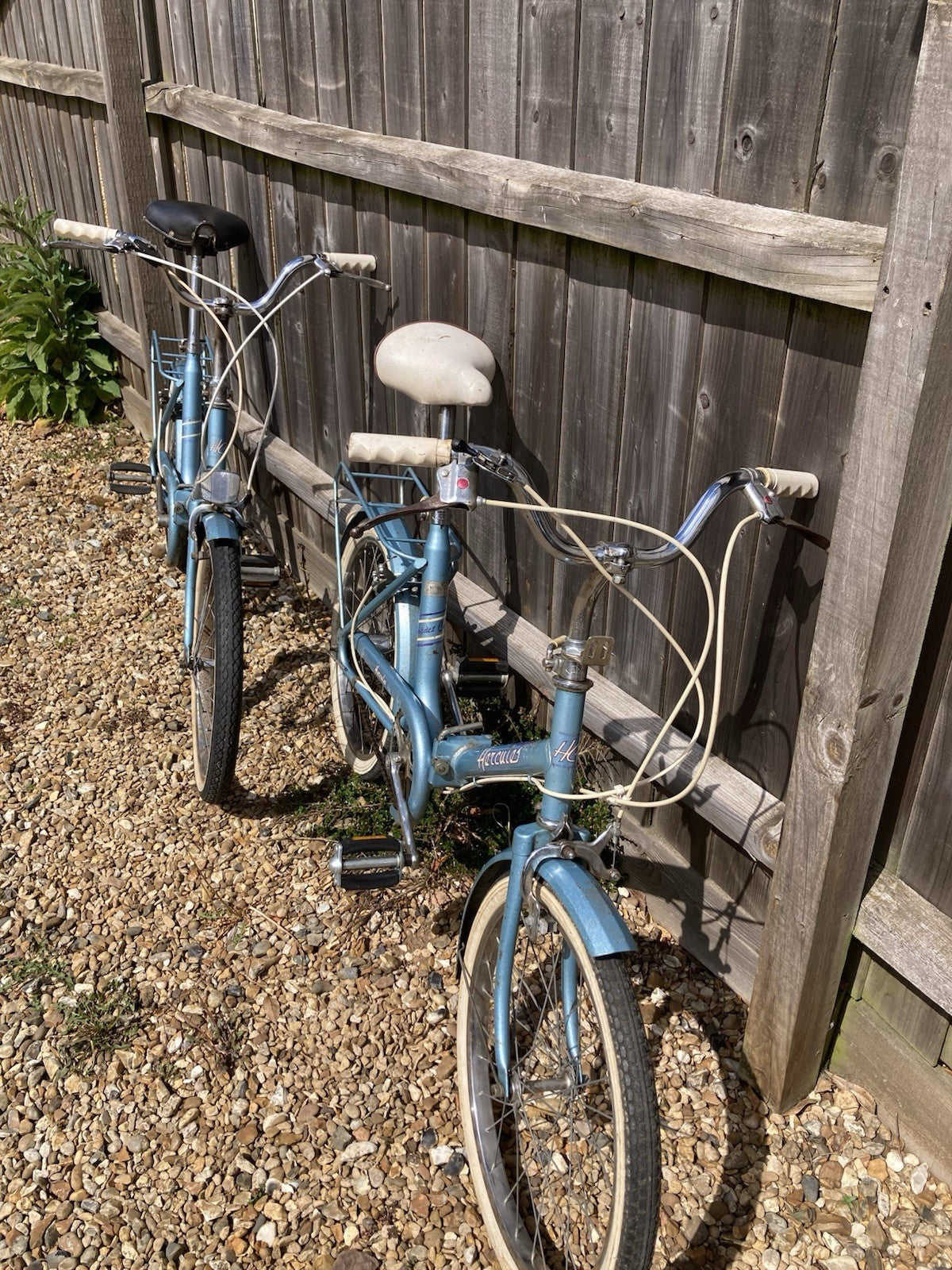 Raleigh Hercules Compact Folding Bike Vintage Stowaway Shopper, Fold-Up, Retro