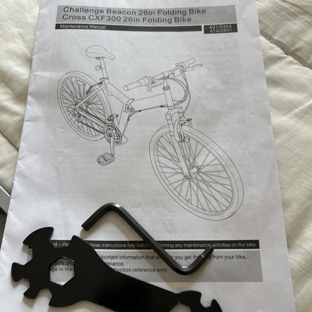 Challenge Beacon Mountain Folding Bike