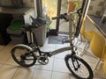 Apollo Transition 20in Folding Bike 6-Speed Aluminium Mudguards Silver/Black