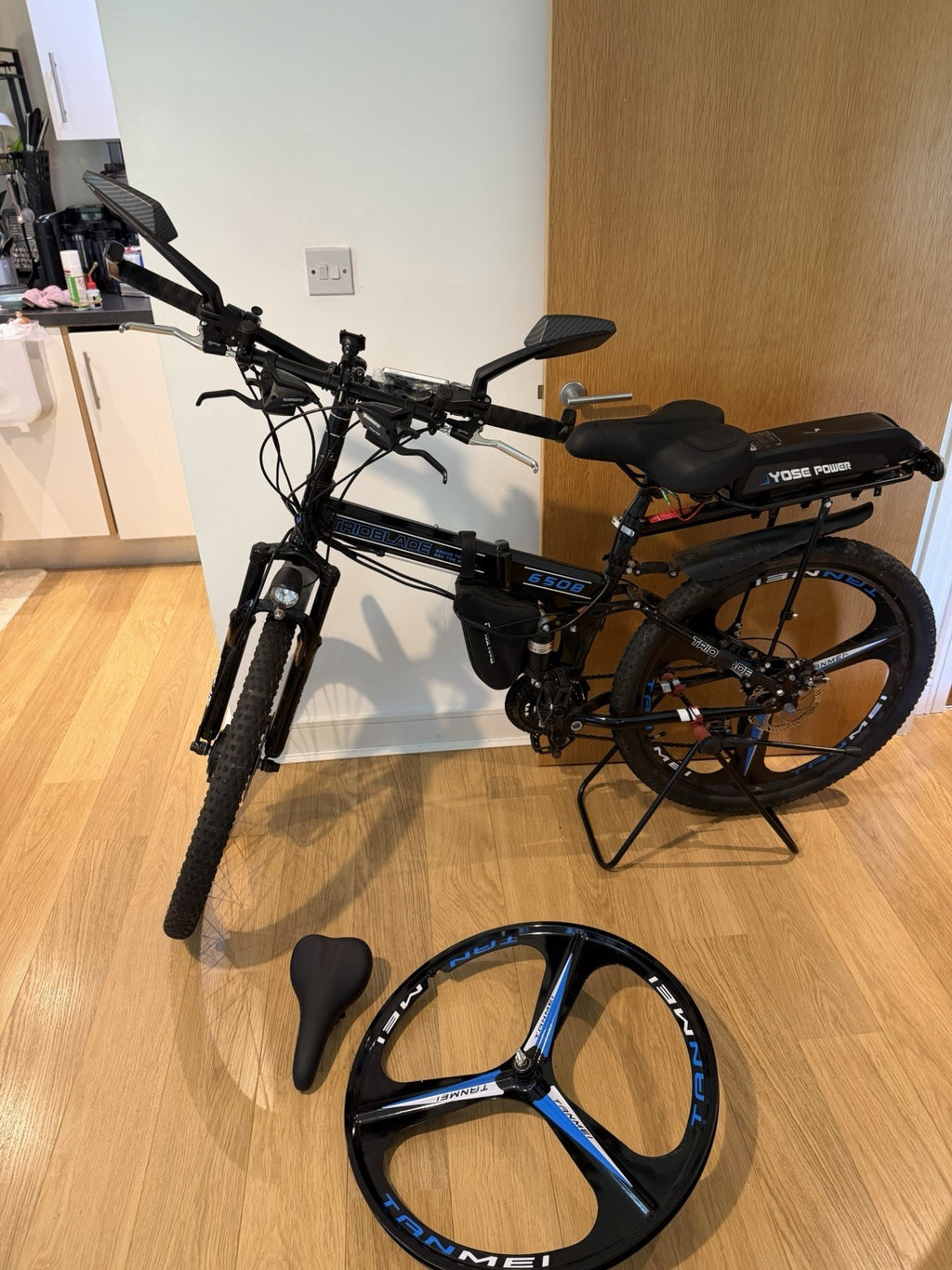 Trioblade Folding  Bike – 250W Motor – 36V 13Ah Battery