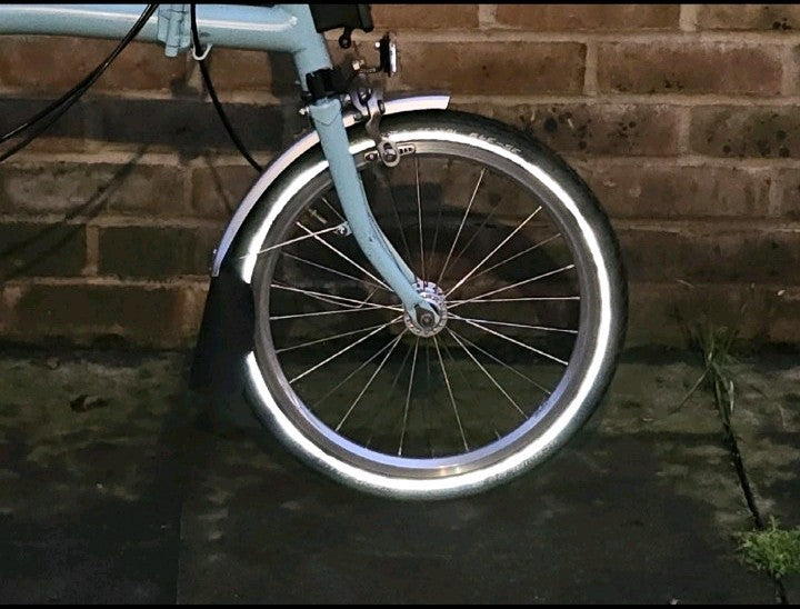 Brompton M3L 3 Speed Folding Bike Blue Sturmey Archer Hub + Pump Christmas Gift