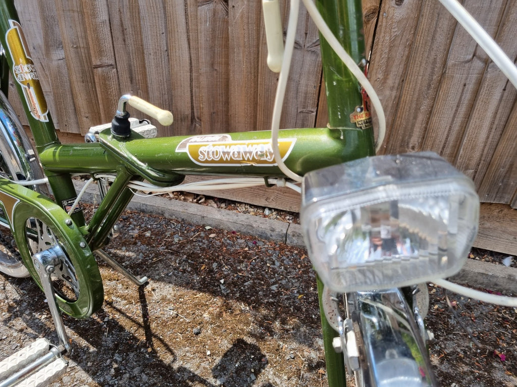 Vintage Raleigh Stowaway Vintage Unisex Folding bike Olive Green, ready to ride