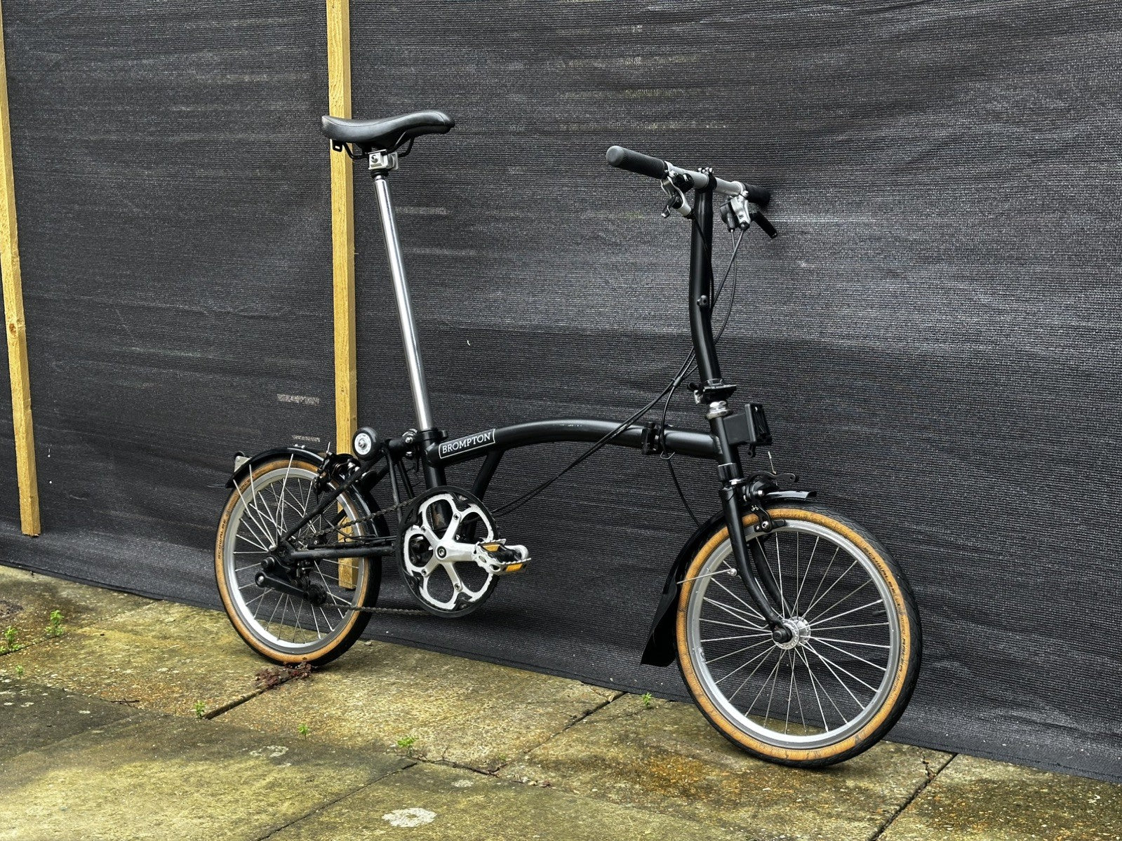 Brompton S2L in Black - 2020 C Line Urban
