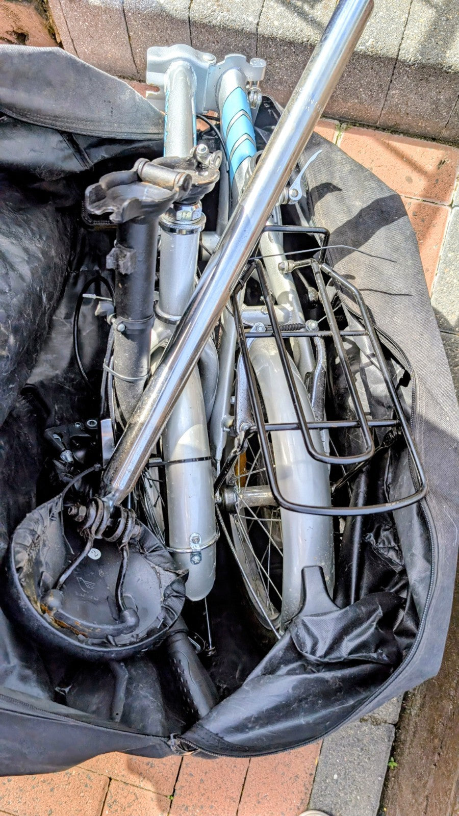 Proteam Folding Bike With Bag
