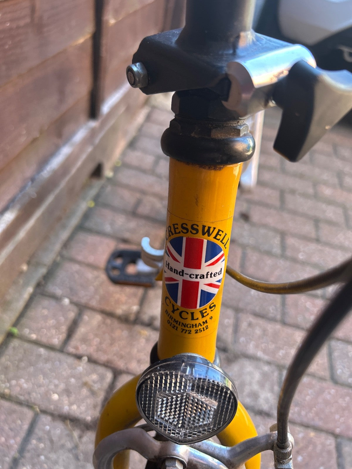 Original 1990s Cresswell Micro Lite Folding Bike - Rare Single Speed