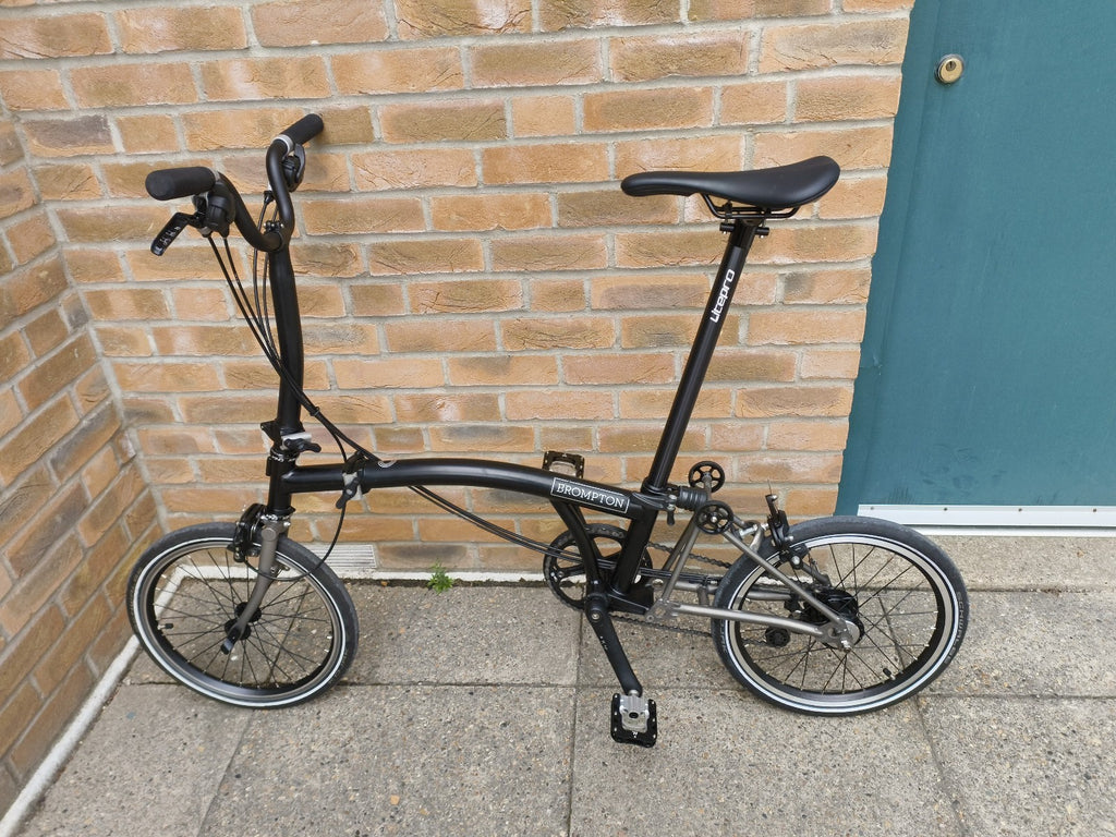 2022 Brompton C Line Titanium Superlight 6 speed folding bike