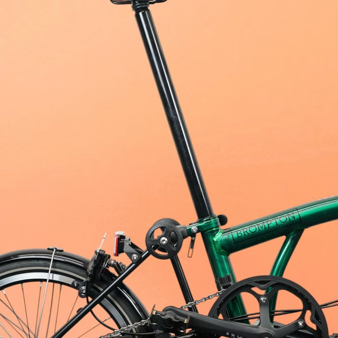 USED ONCE Brompton P Line Urban - Emerald Green