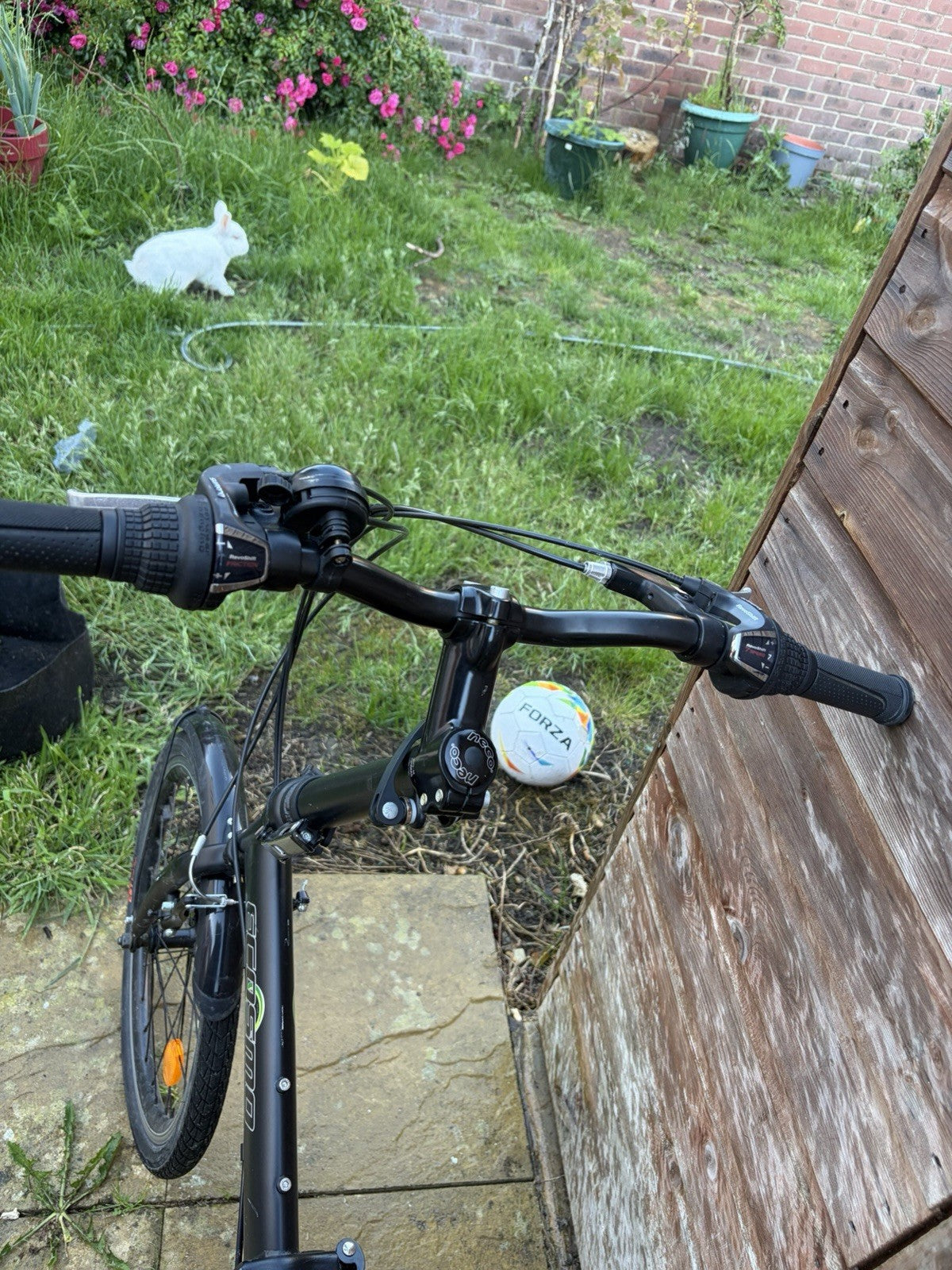 Ecosmo 20 in Folding Bike Black, Rear Rack, Mudguards, Reflectors