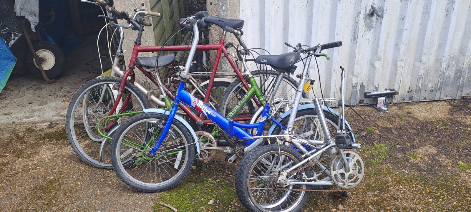 Job Lot, 10+ Vintage Bikes - Foldable - Spares or Repair.