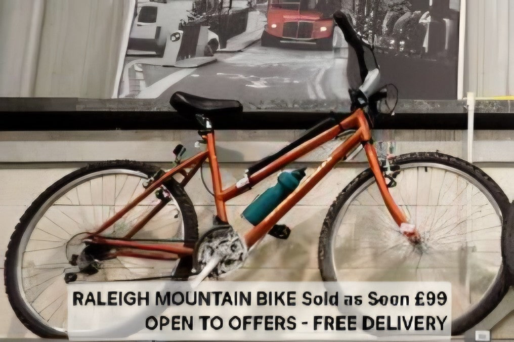 JOBLOT 20 Mountain Bikes &Others@£38/BIKE☆RALEIGH☆PEAUGEOT☆DIAMONDBK☆CARRERA🆓Dv