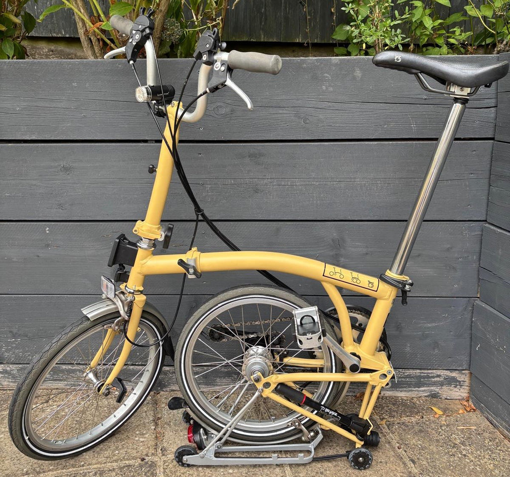 Brompton M6R C line equivalent Folding Bike 6 Speed + Lower Gearing 46T