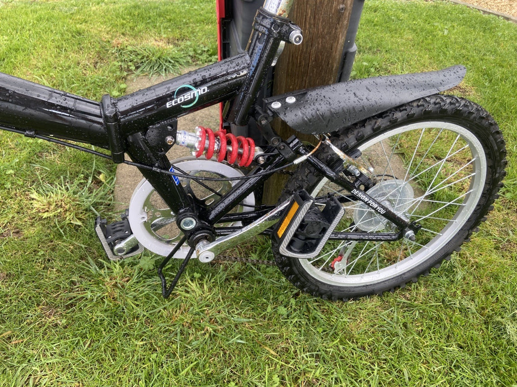 Ecosmo 20" folding city bike In Excellent Condition with full suspension