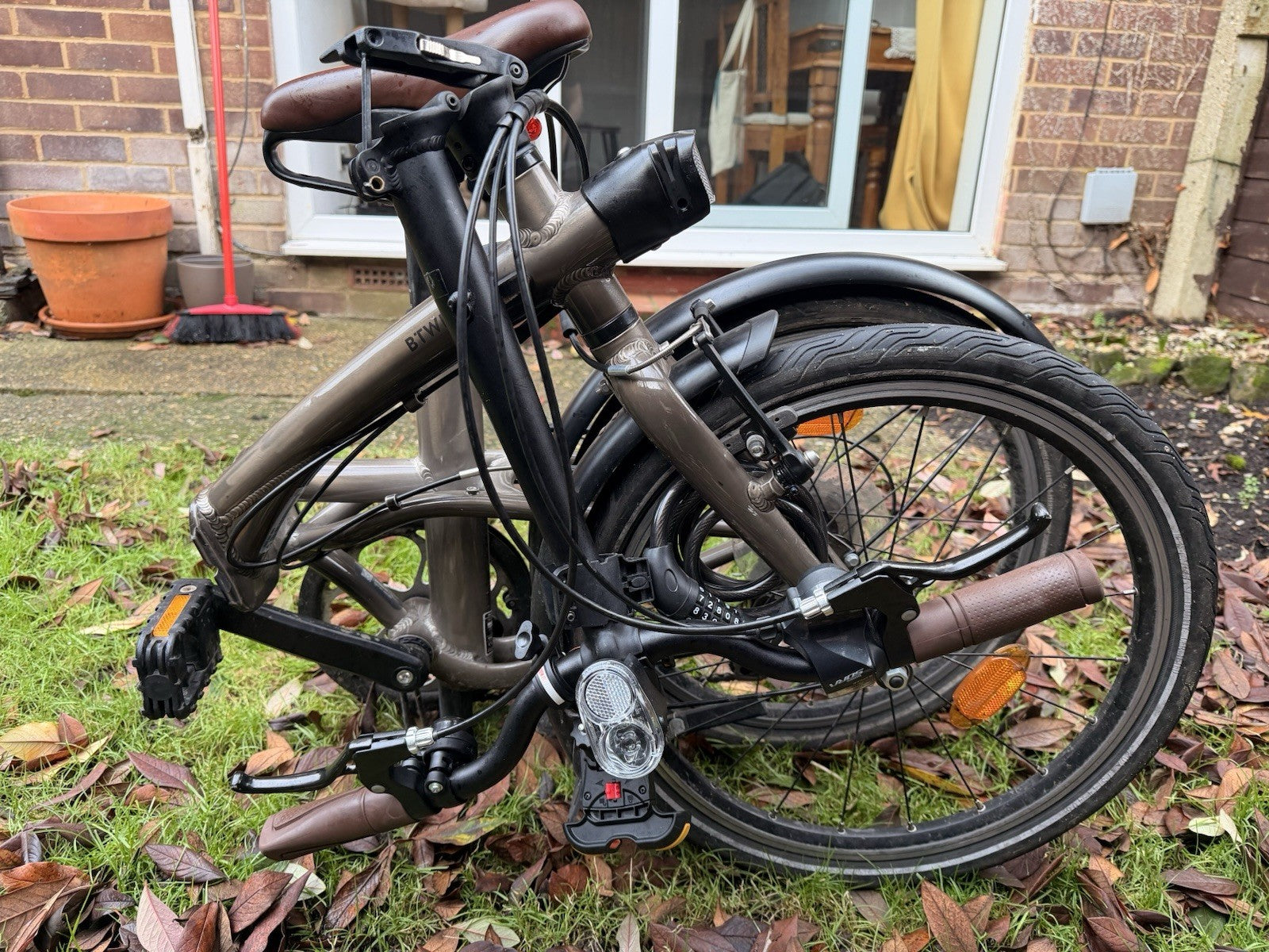 BTWIN Folding Bike Fold 560 Lacquered Aluminium