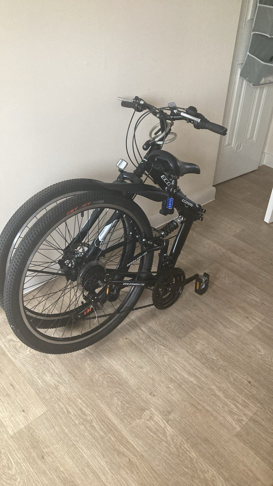 Ecosmo Folding Bicycle.