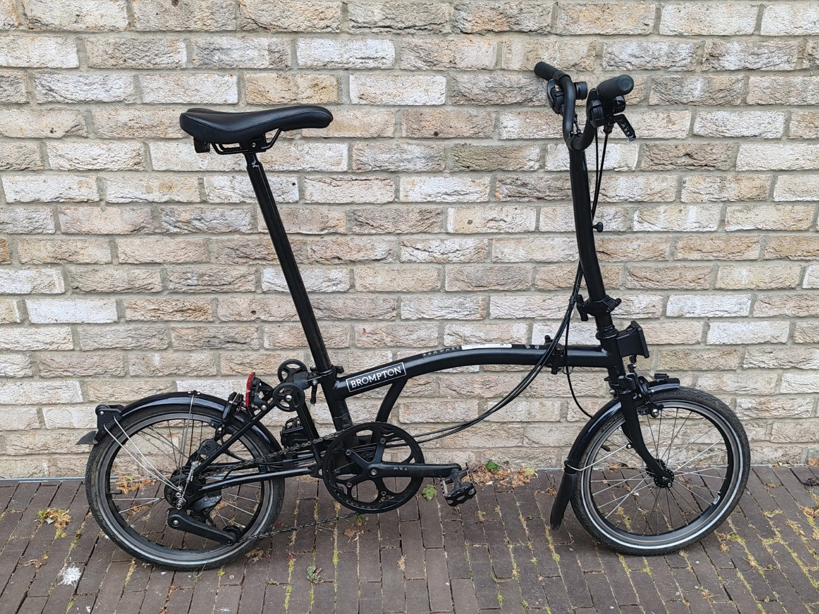 Brompton C Line 12 Speed Black Edition Folding Bike - Good Condition