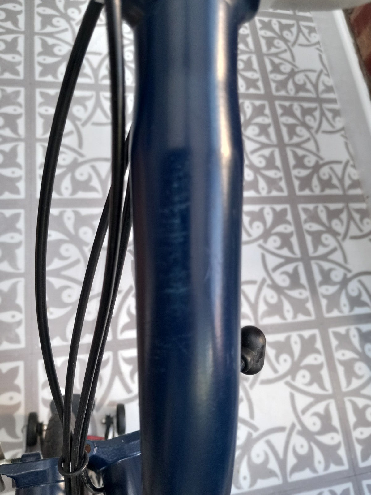 Brompton P6R P-Type 6-Speed Tempest Blue classic folding bike