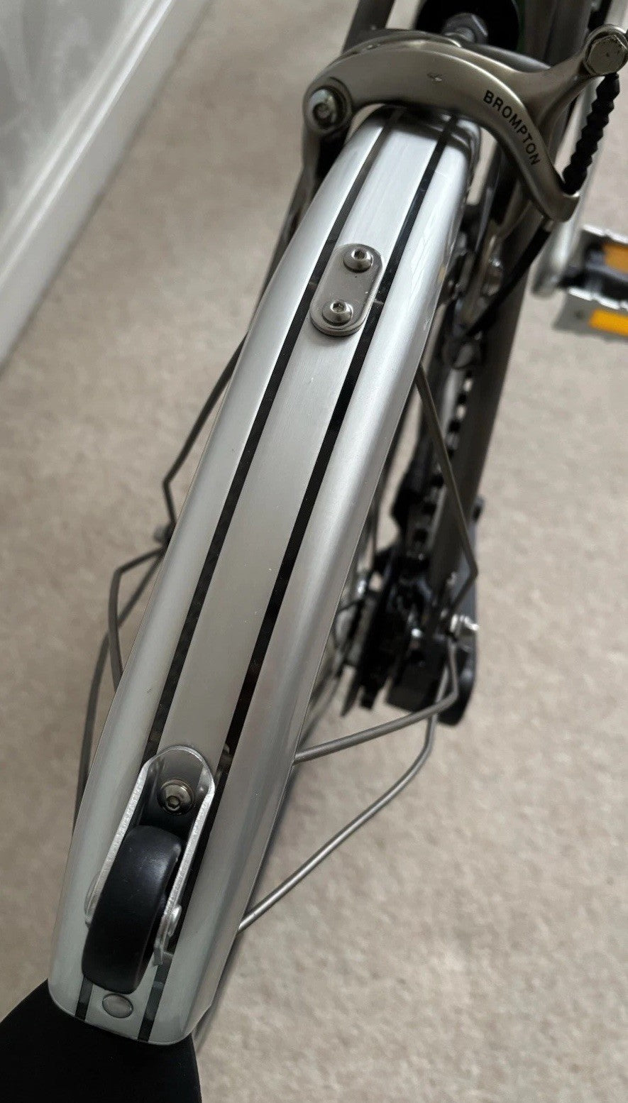 Brompton M2L-X Superlight Titanium Ti / P Line Folding Bicycle - Hardly Used