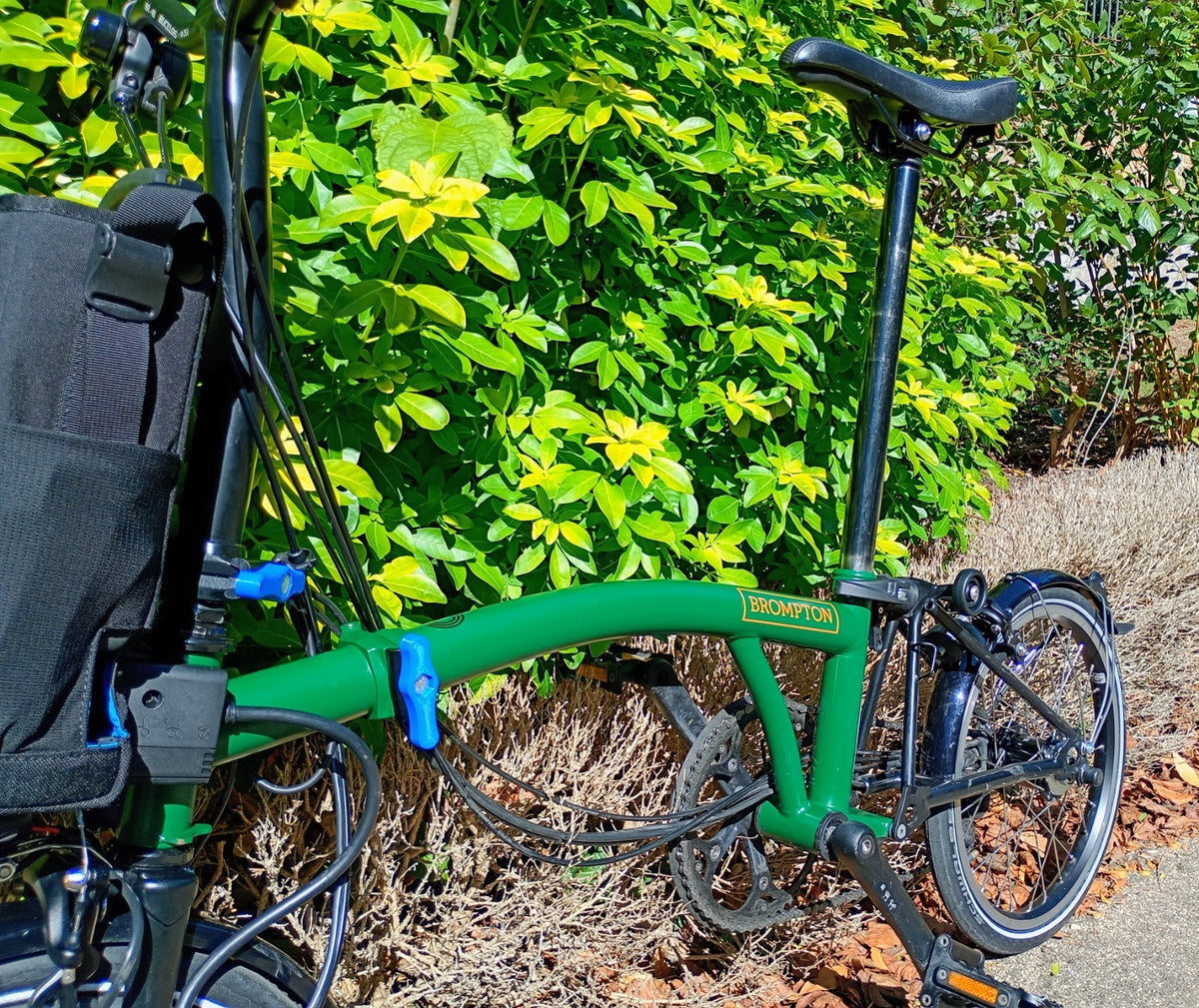 Electric Brompton Folding Bicycle - C Line 6-Speed Model - Fantastic Condition