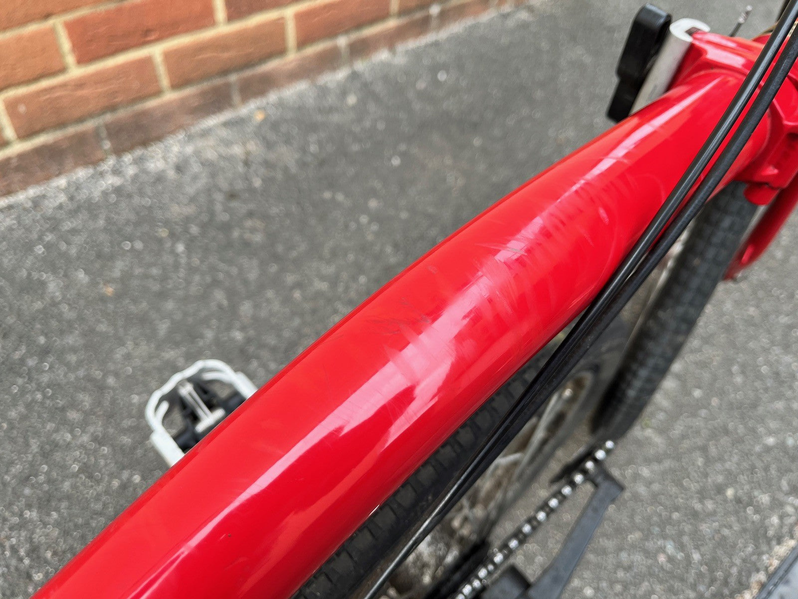 Brompton Red 3 speed M3L folding bike bicycle