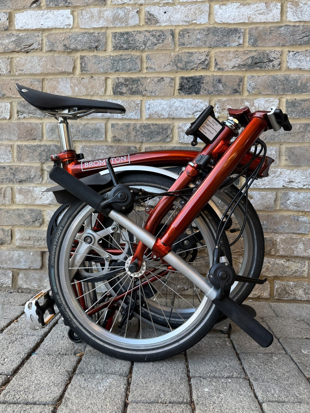 Brompton Flame Lacquer (Full) S6L - C Line 6 Speed Low - RARE - WORLDWIDE SHIP