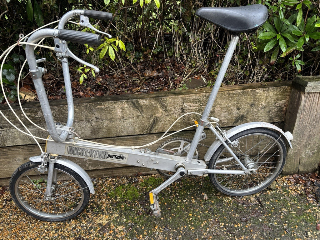 Vintage Bickerton Folding Bike ~Famous Lightweight Aluminium Classic
