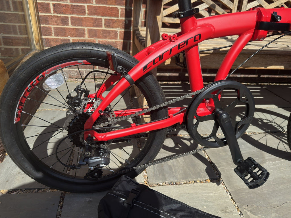Carrera Intercity Disc 8-Speed Folding Excellent Condition