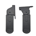 Electric Vehicle Folding Footrest Pedal, 5cm Iron, Anti-Slip Rubber, for Mopeds