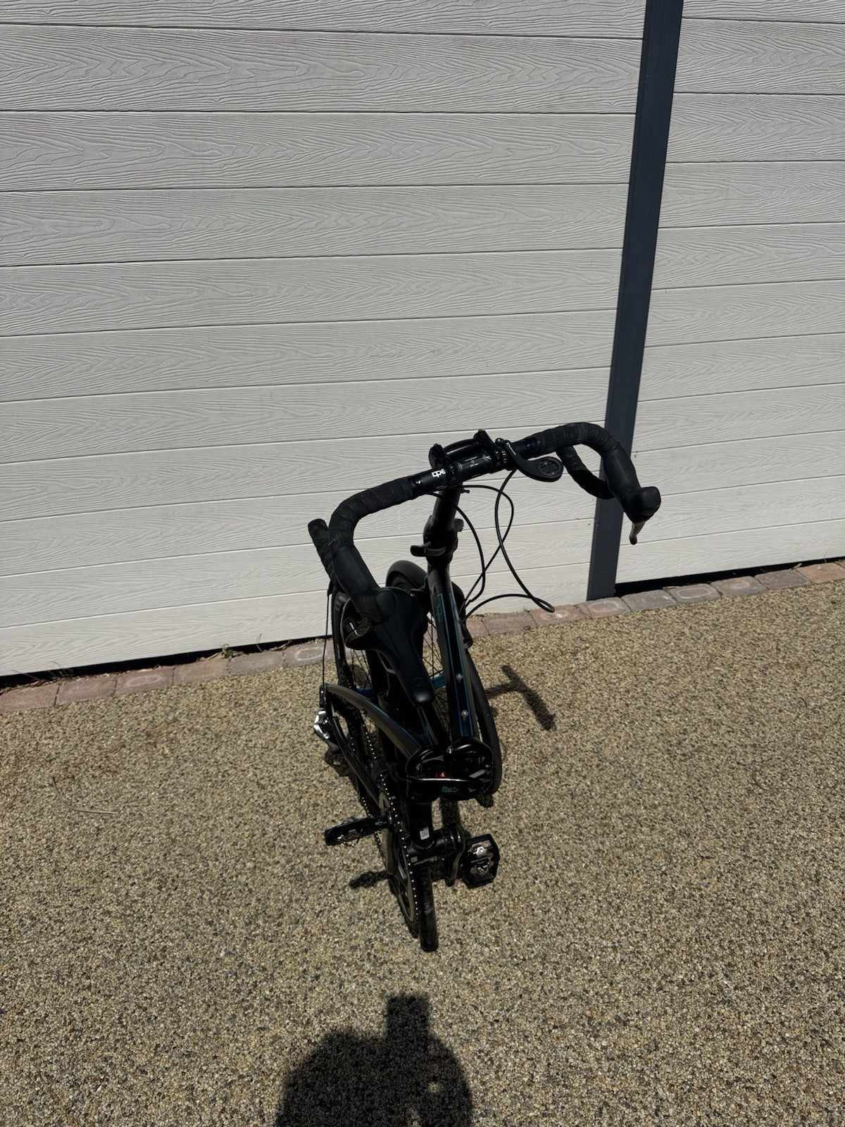 TERN VERGE X11 FOLDING BIKE BLACK LOADS OF UPGRADES, Drop bars, SRAM Force, FAST