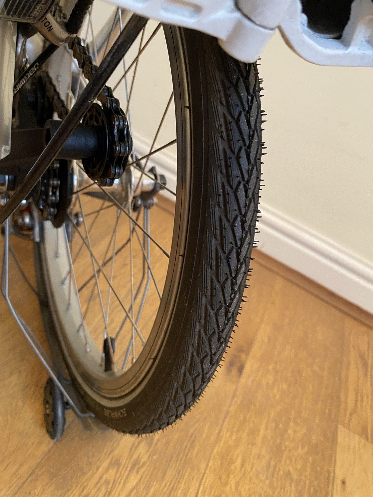 Brompton Superlight S2L-X, titanium fork and rear triangle