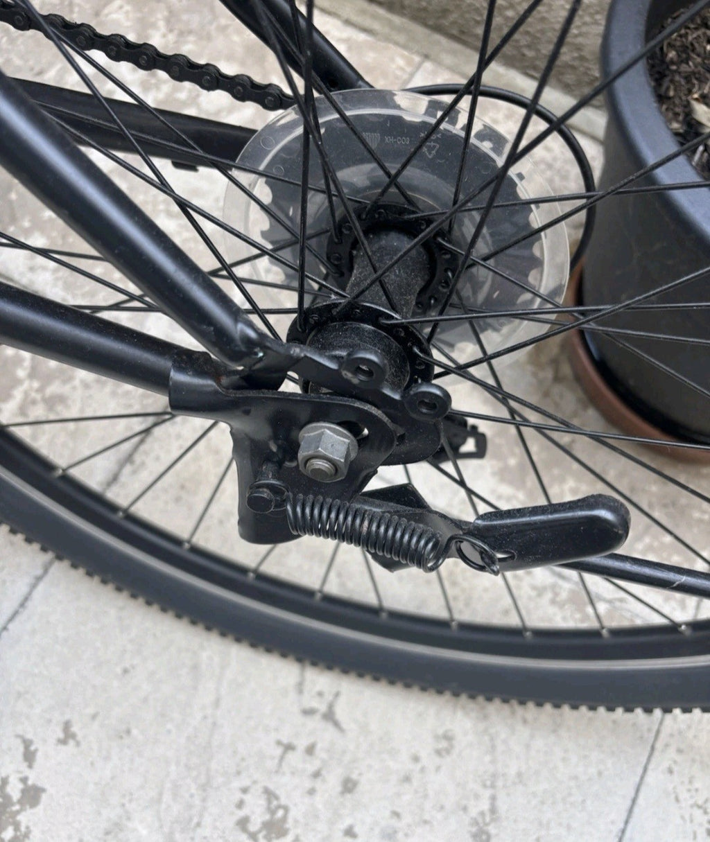 Ecosmo 26SF02BL 26 inch 21 Speeds Folding Mountain Bicycle - Black