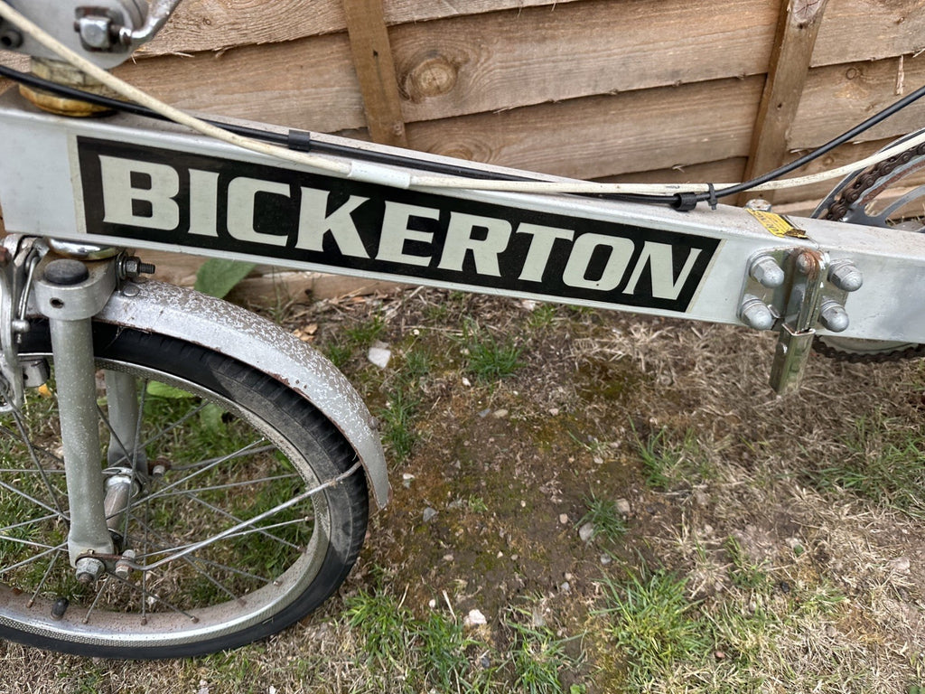 Vintage Bickerton Folding 3 Speed bike, ideal for shows and festivals