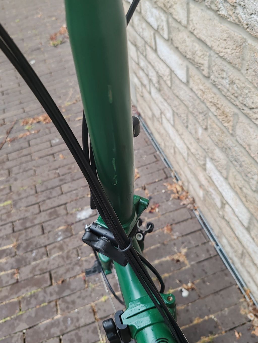 2024 Brompton C Line Explore M6L 6 Speed Folding Bike Racing Green