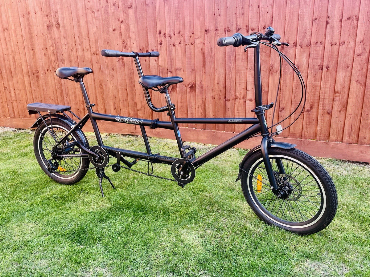 ECOSMO Folding Tandem - Black