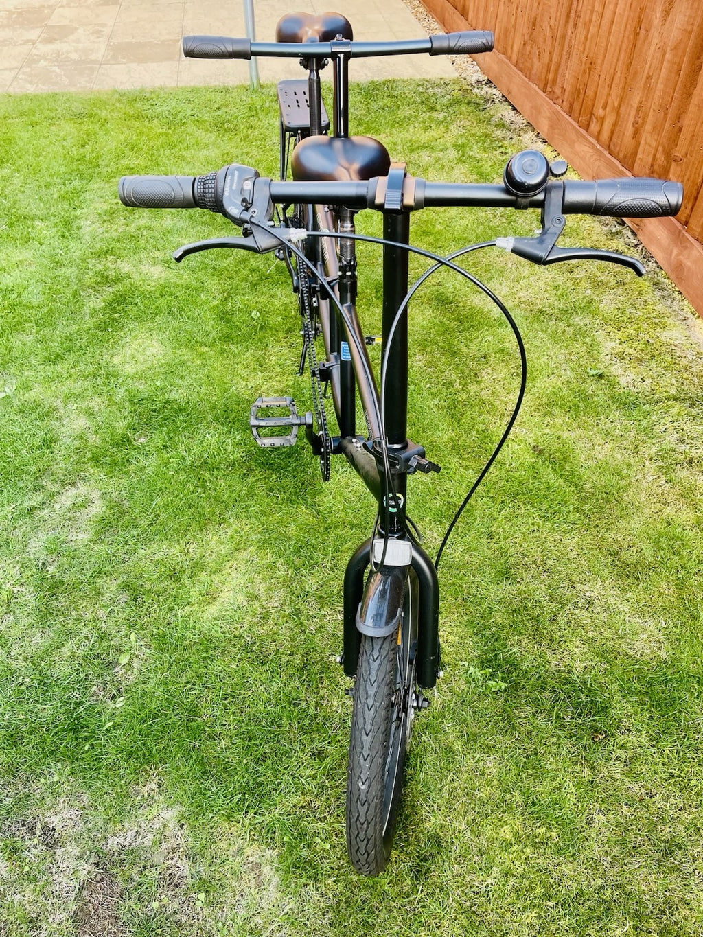 ECOSMO Folding Tandem - Black