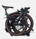 Brompton G Line, 8 speed w Roller Rack - Forest Green - Size Medium New Model