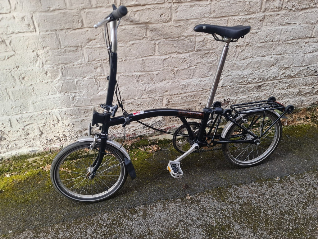 Brompton Folding Bike 5 Speed M type handlebars similar to C line M6L M3L