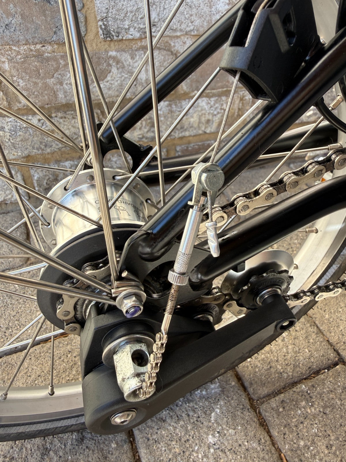 Brompton Cloud Blue & Black - C Line Mid M3L - WORLDWIDE SHIP - Top Condition
