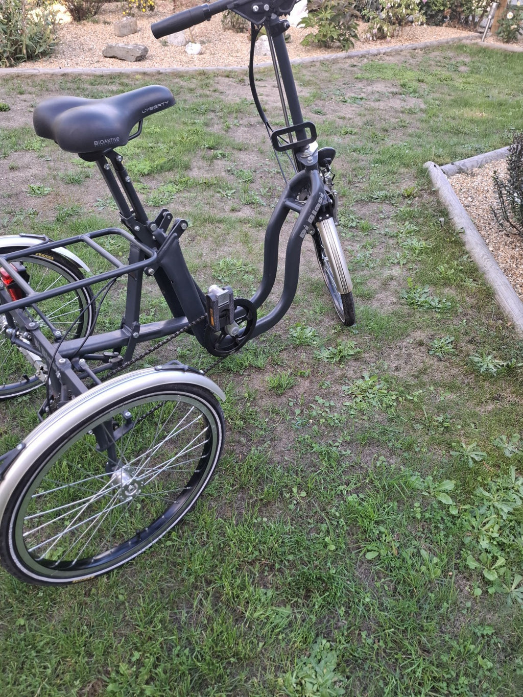 Di Blasi Folding Tricycle Bike 3 Wheel Bicycle Adult Trike