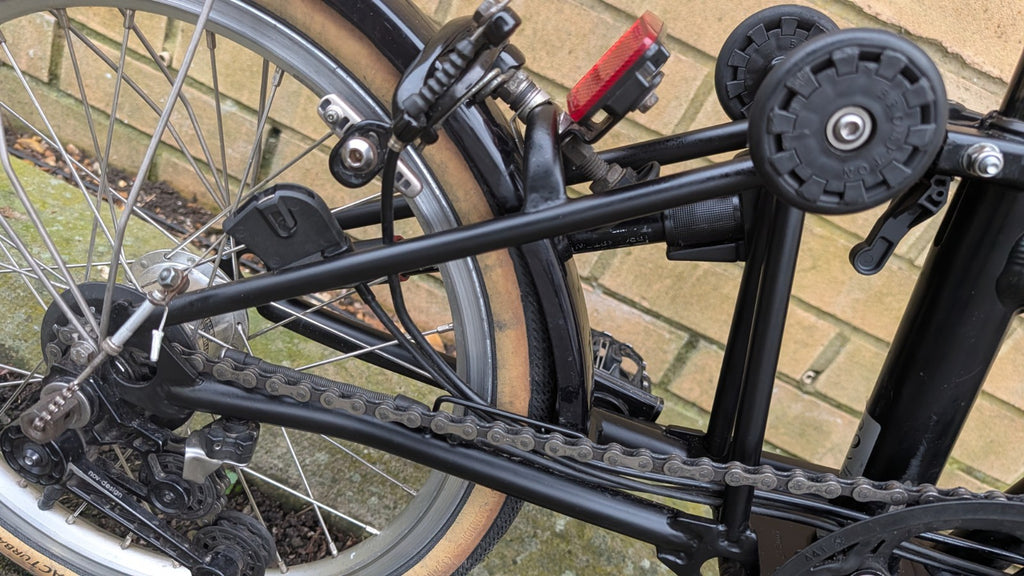 Brompton S6L - Black Edition - Brooks Saddle - Brass Upgrades -  6 Speed